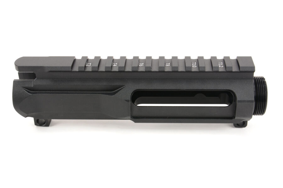 BKF AR15 Slick Side Billet Stripped Upper Receiver - Black (Light T ...