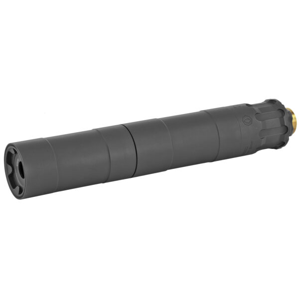 Rugged Suppressors, Obsidian 9 with ADAPT Modular Technology, Pistol Suppressor, 9MM, Includes 1/2X28 Piston, Aluminum Tube, 17-4 PH Baffles, Black Cerakote Finish