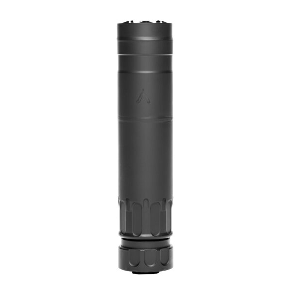 Rugged Suppressors, Razor 556, Rifle Suppressor, 223 Remington/556NATO, Cerakote Finish, Black, Includes M2 Muzzle Brake (1/2x28)