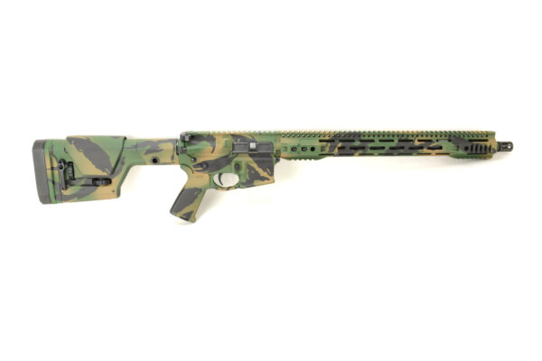 BKF M4 MOD-0 18" 1/7 Twist 5.56 Nato FFSSR PRS Rifle - Forest Shadowcam