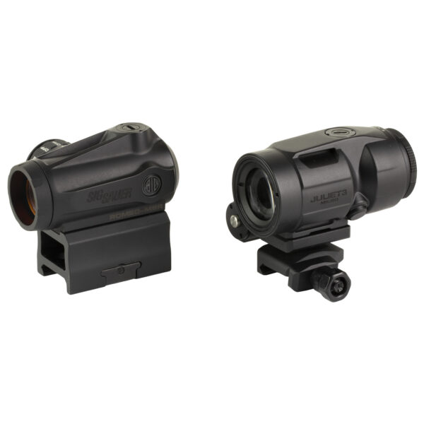 Sig Sauer, ROMEO-MSR Gen II/JULIET3-MICRO, Red Dot Sight and Magnifier Combo