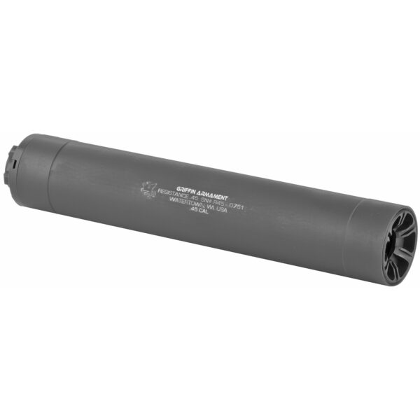 Griffin Armament, Resistance 45, Suppressor, 7.9", 45 ACP