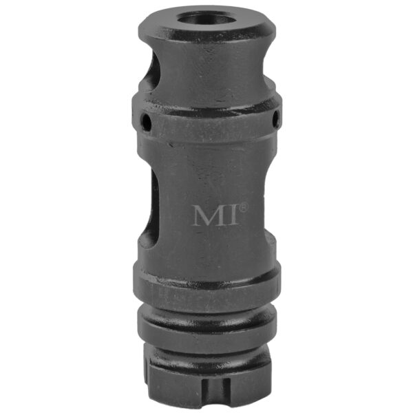 Midwest Industries, AK .30 Cal Two Chamber Muzzle Brake, Black Phosphate Finish, M14 x 1.0 LH, .30 Caliber, For AK