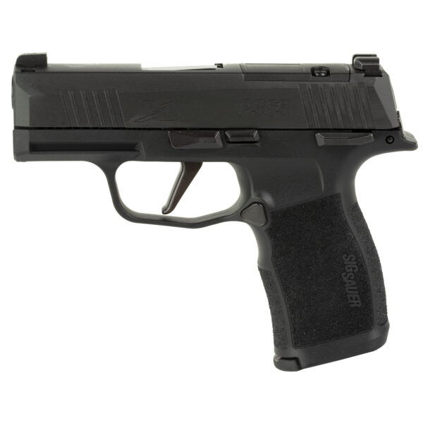 Sig Sauer, P365X, Striker Fired, Semi-automatic, Polymer Framed Pistol, Sub-Compact, 9MM, 3.1" Barrel, Matte Finish, Black, X-Ray 3 Night Sights, Optic Ready, Manual Safety, 12 Rounds, 2 Magazines