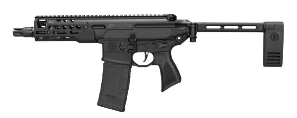 Sig Sauer MCX RATTLER LT 300BLK BLK 6" BRACE 300 AAC Blackout