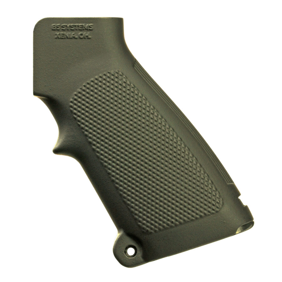 B5 Systems, CAR15 LS2 Grip, Fits AR Rifles, Matte Finish, Olive Drab Green
