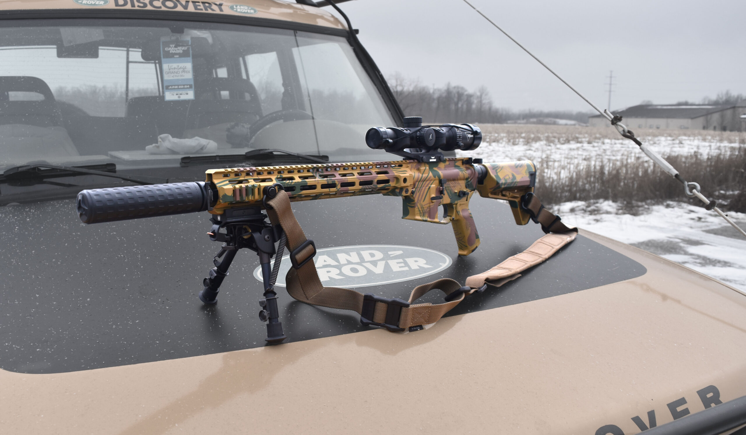 ADD Custom Cerakote to Stock and Grip - (Rhodesian Brushstroke) - Image 5