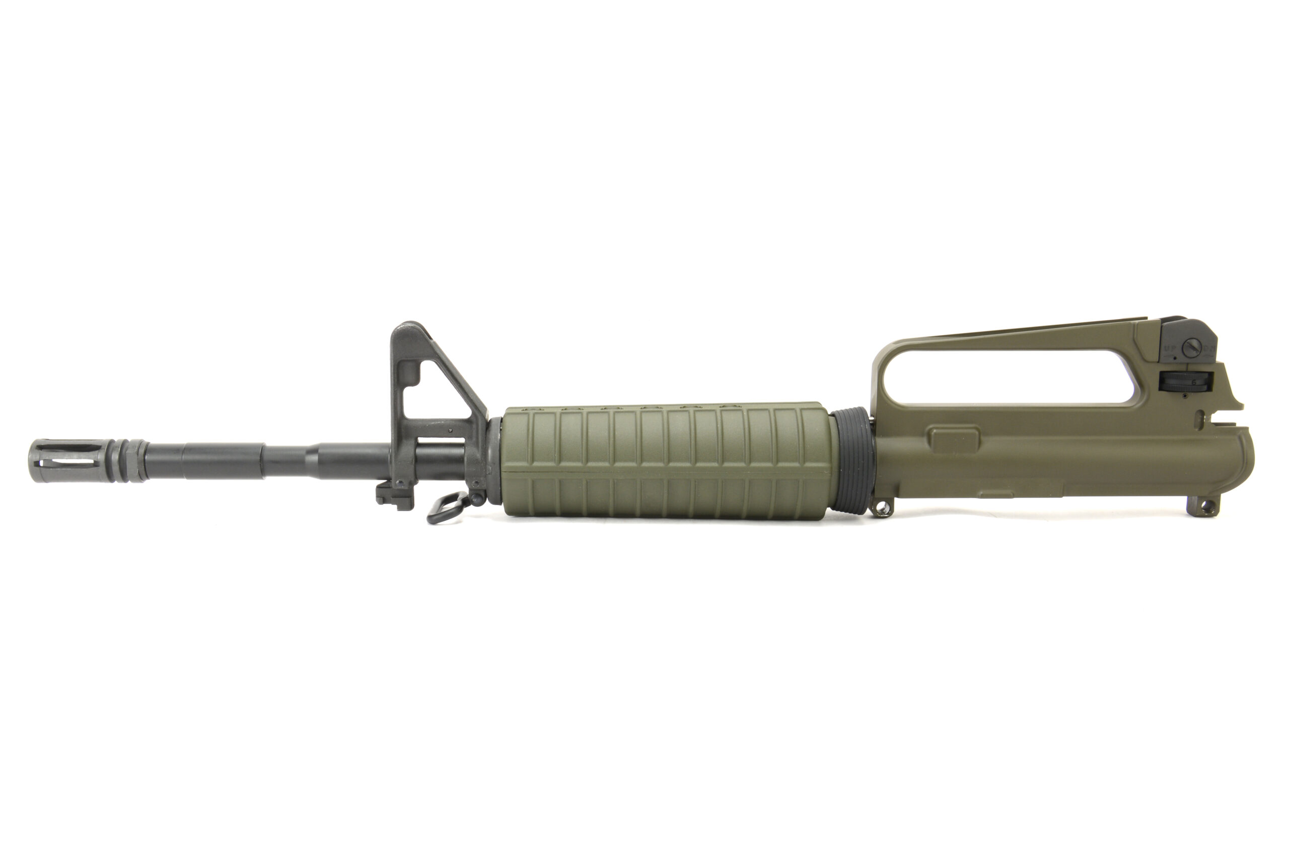 BKF M16A2 14.5" 5.56 Nato 1/7 Twist Chrome Lined Phos Complete Upper Receiver - Magpul OD Green - Image 2
