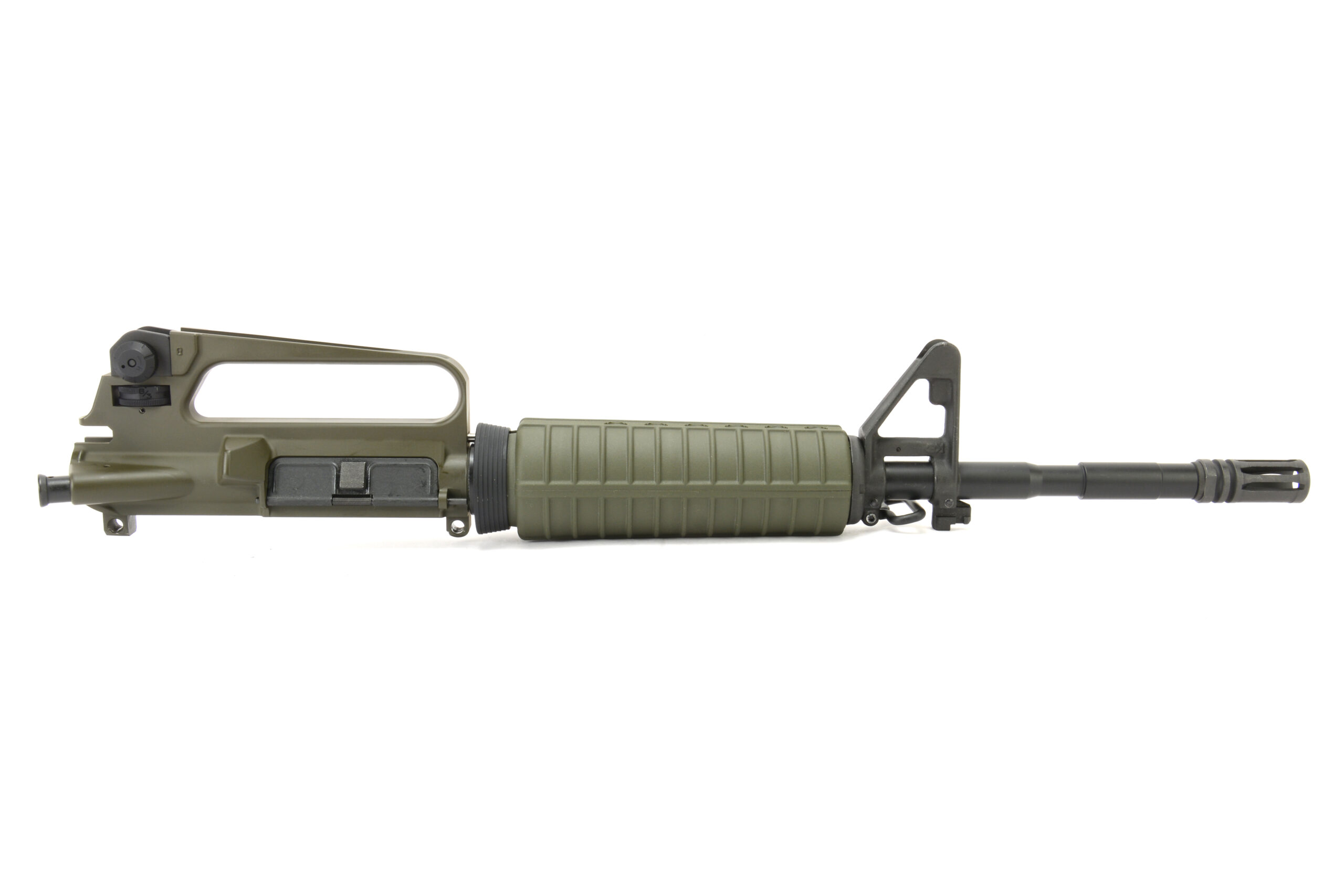 BKF M16A2 14.5" 5.56 Nato 1/7 Twist Chrome Lined Phos Complete Upper Receiver - Magpul OD Green