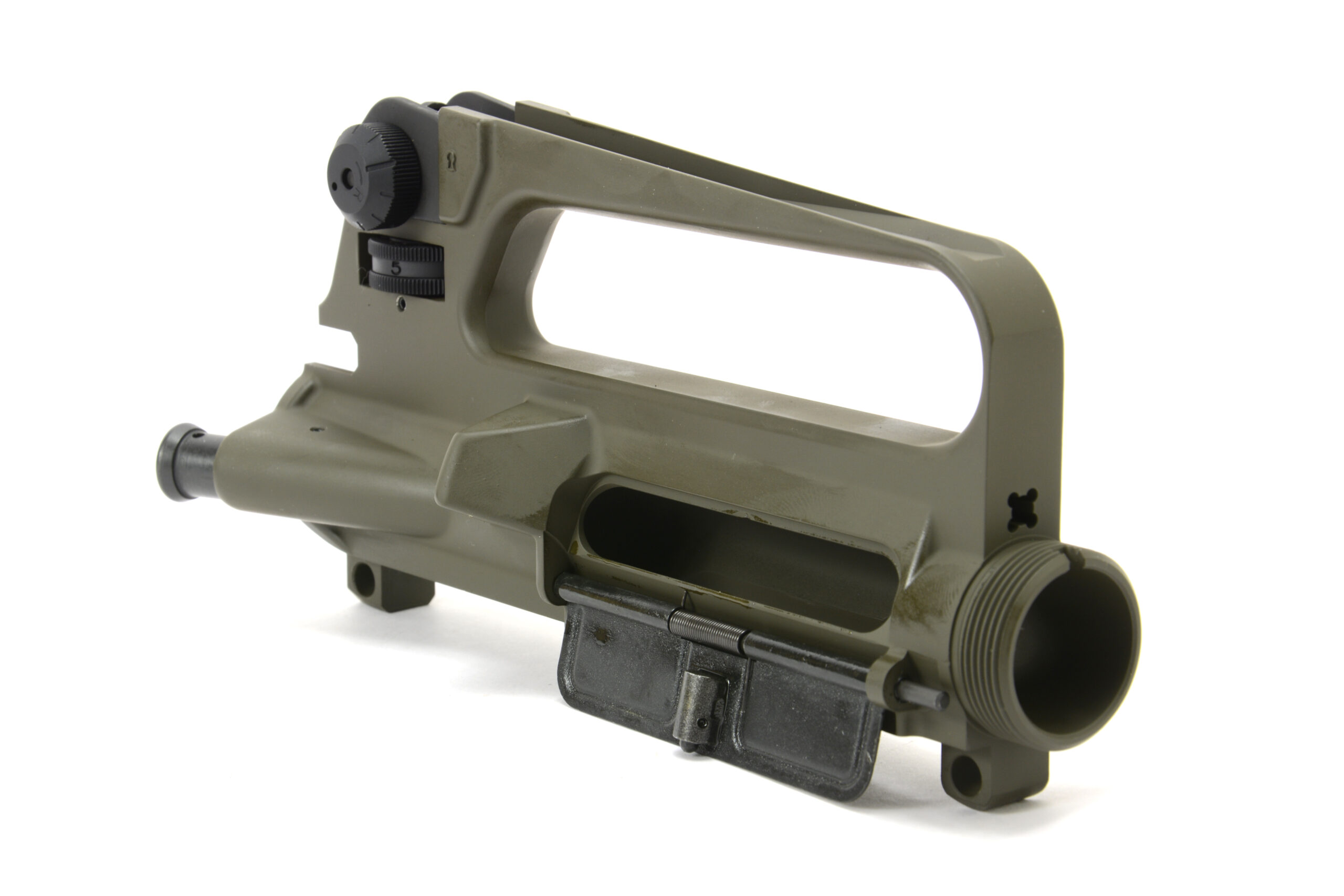 BKF M16A2 Assembled Upper Receiver (M4 Feedramps) - Cerakoted Magpul OD Green - Image 4