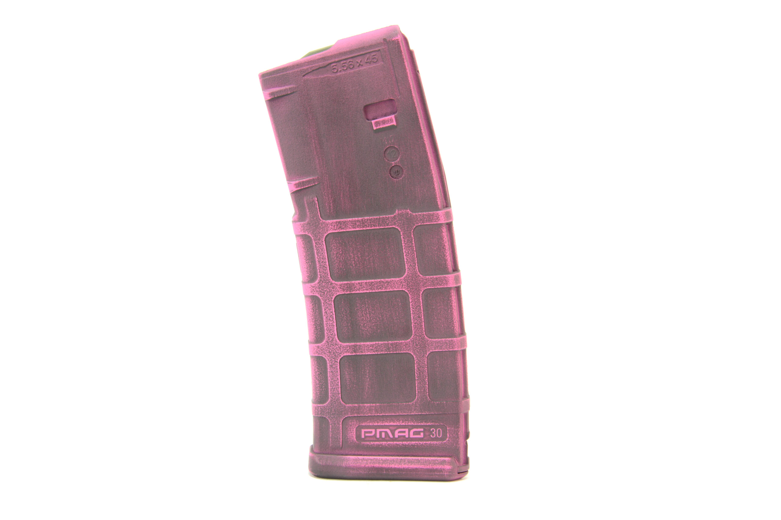 Magpul Pmag Moe 5.56 30rd - Pink Battleworn Cerakote