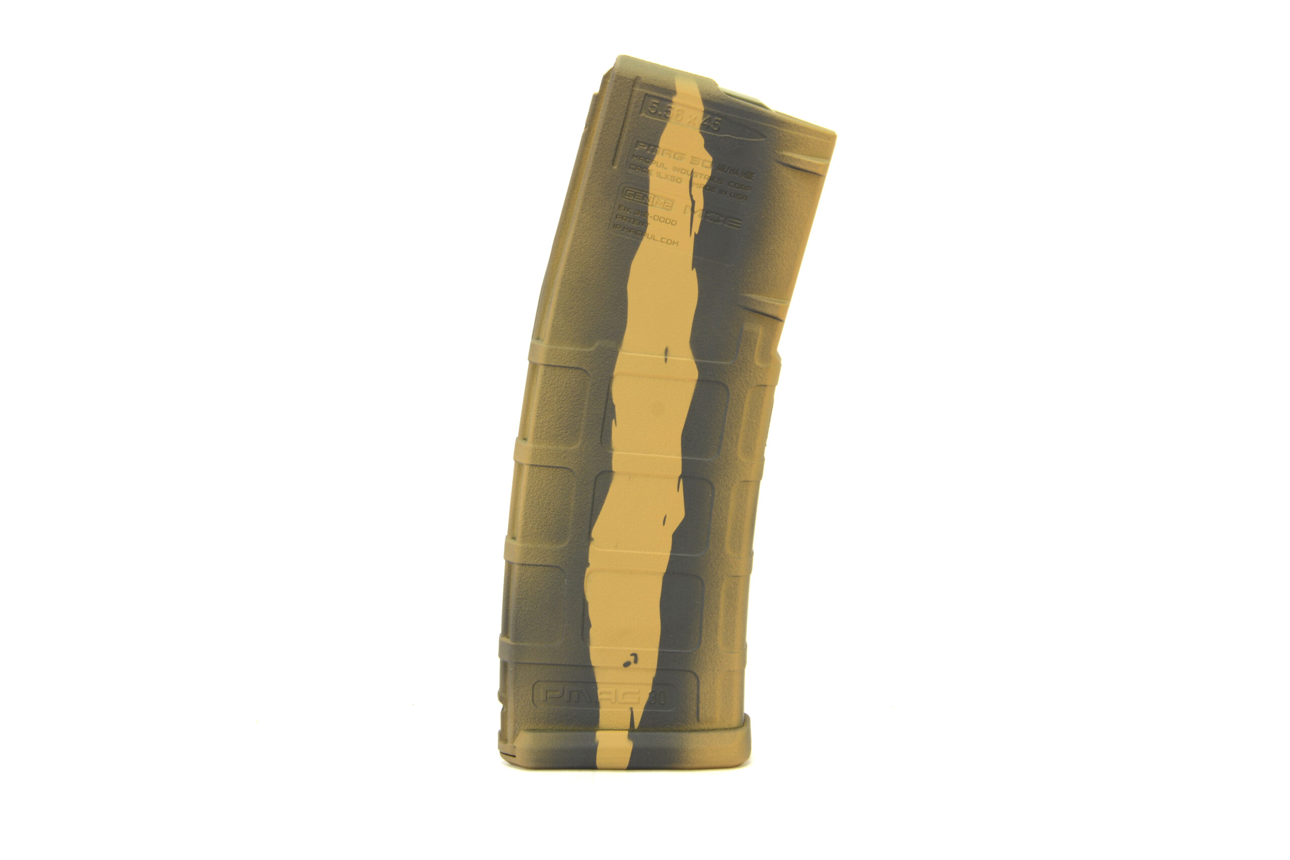 Magpul Pmag Moe 5.56 30rd - Ral 8000 Tiger Stripe Cerakote