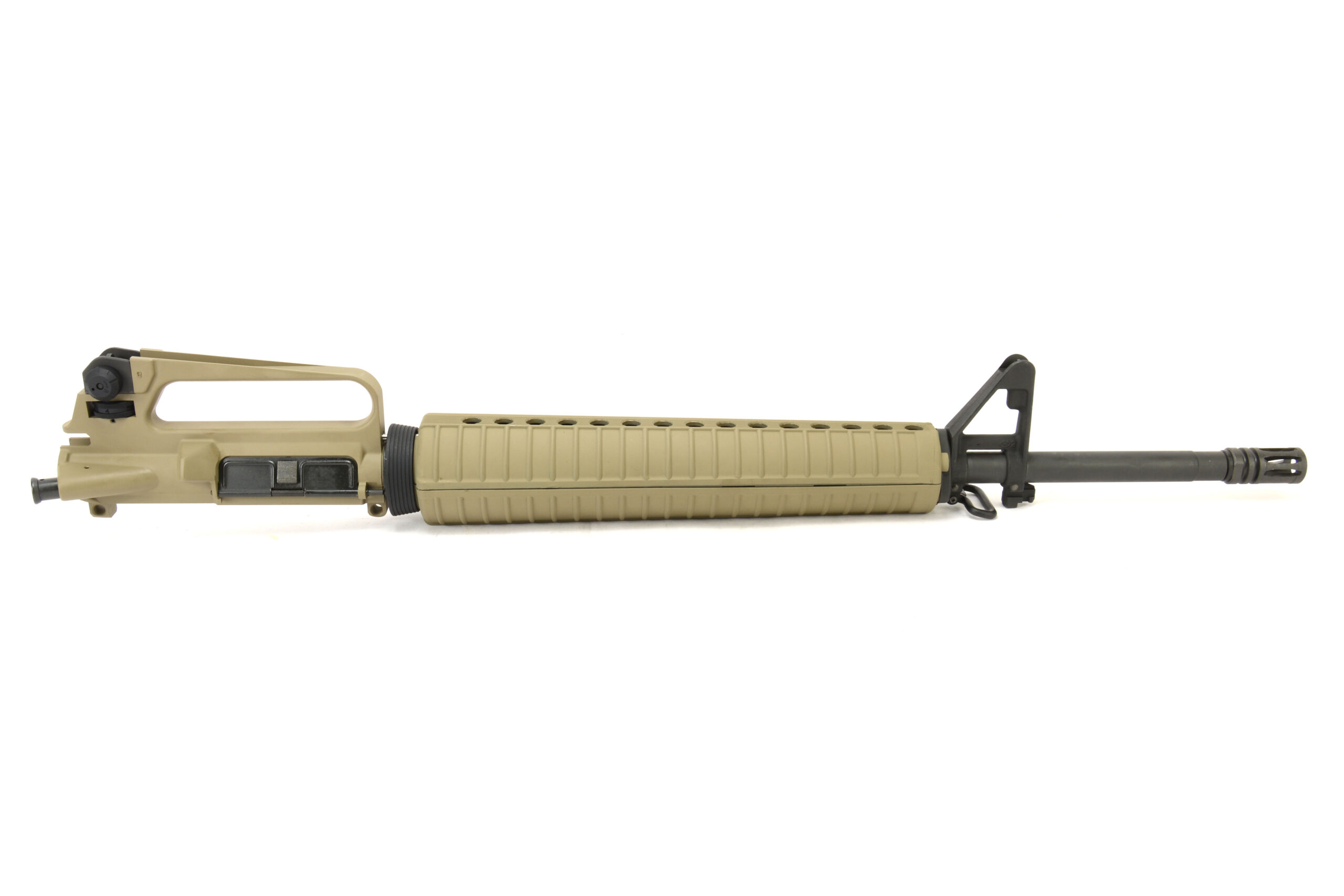 BKF M16A2 20" 5.56 1/7 Twist Chrome Lined Phos Complete Upper Receiver - Magpul FDE Cerakote