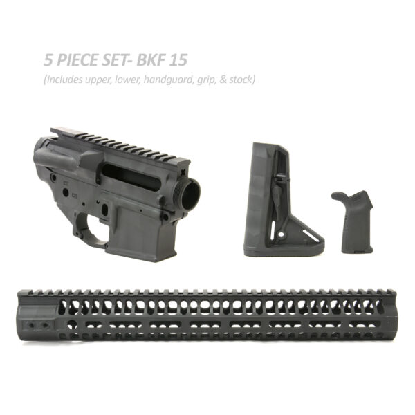 BKF AR15 Cerakoted 15" SL Premium Builder Set - Ghost Tiger Stripe