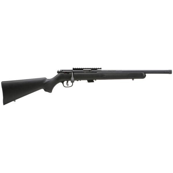 Savage Arms, Mark II FV-SR, Bolt Action Rifle, 22LR, 16.5" Threaded Barrel, Matte Finish, Black, Synthetic Stock, 5 Rounds, Right Hand