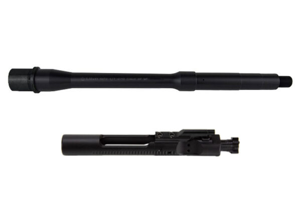 Ballistic Advantage 11.5" 5.56 Government Profile Carbine Length AR 15 Barrel & Nitride C158 Bolt Carrier Group Combo