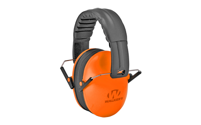Walker's Passive Youth Ear Muffs Orange