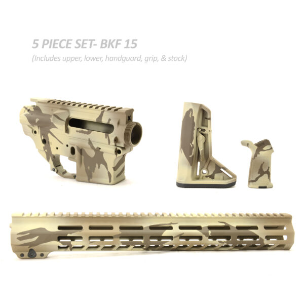 BKF AR15 Cerakoted 15" Moe Builder Set - X101