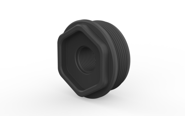 Breek Arms Plan B Direct thread HUB Mount 1/2-28 Titanium