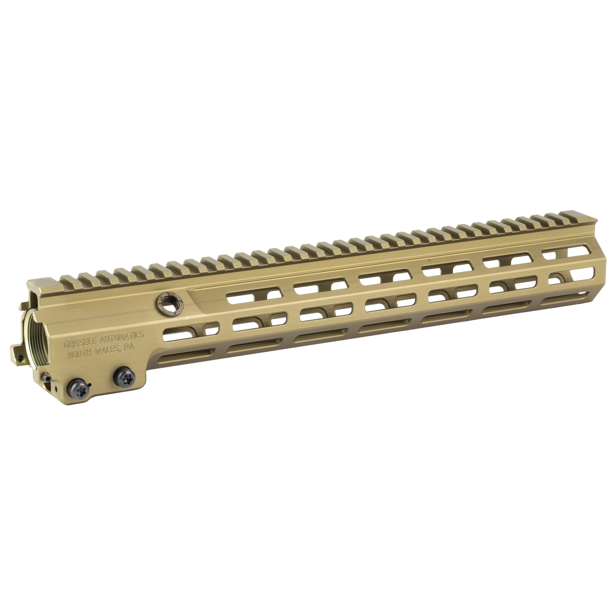 Geissele Automatics 13.5" MK16 Super Modular MLOK Rail Desert Dirt Color - Image 2