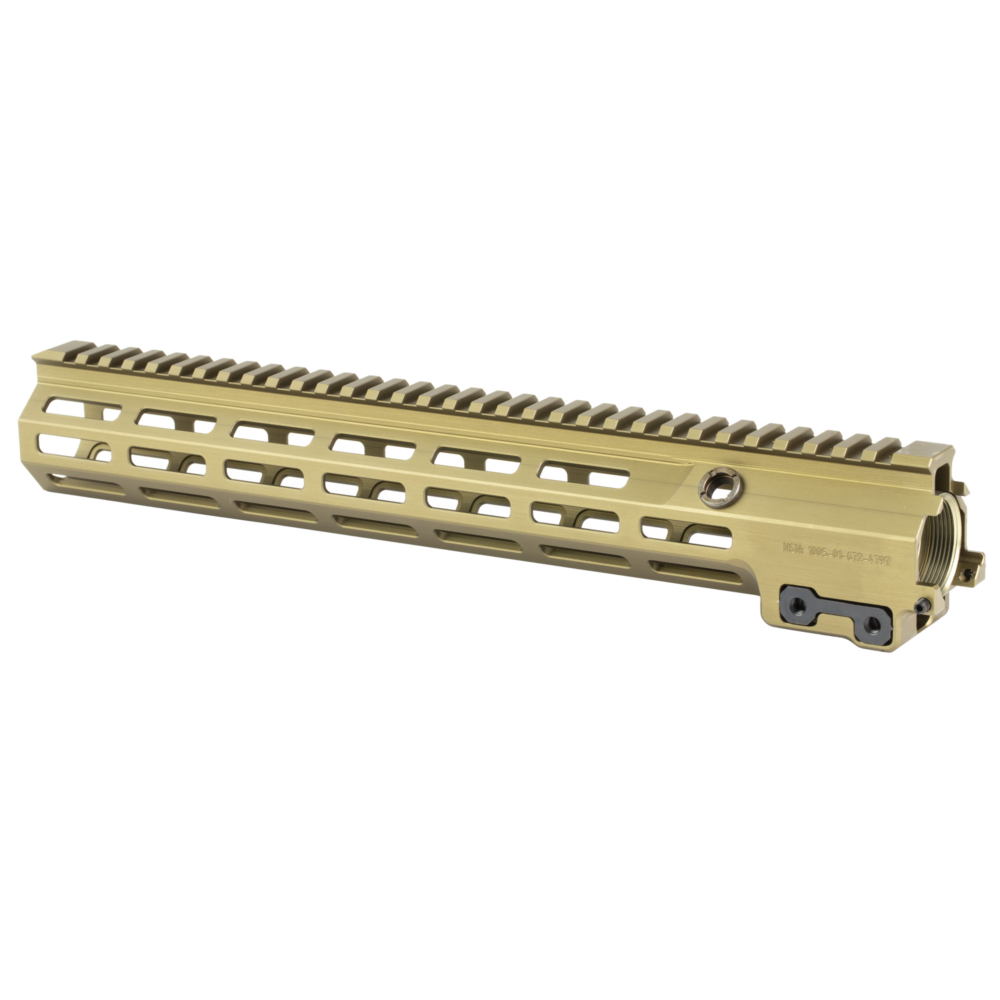 Geissele Automatics 13.5" MK16 Super Modular MLOK Rail Desert Dirt Color - Image 3