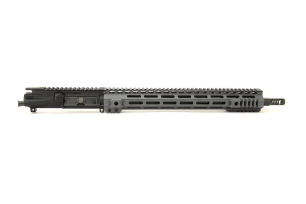 BKF M4 MOD-0 16" Govt 5.56 Nato Mid length 1/7 Twist Barrel W/ 15.25" Sniper Grey Cerakoted Handguard (BKF W/ Pinned Gas Block)