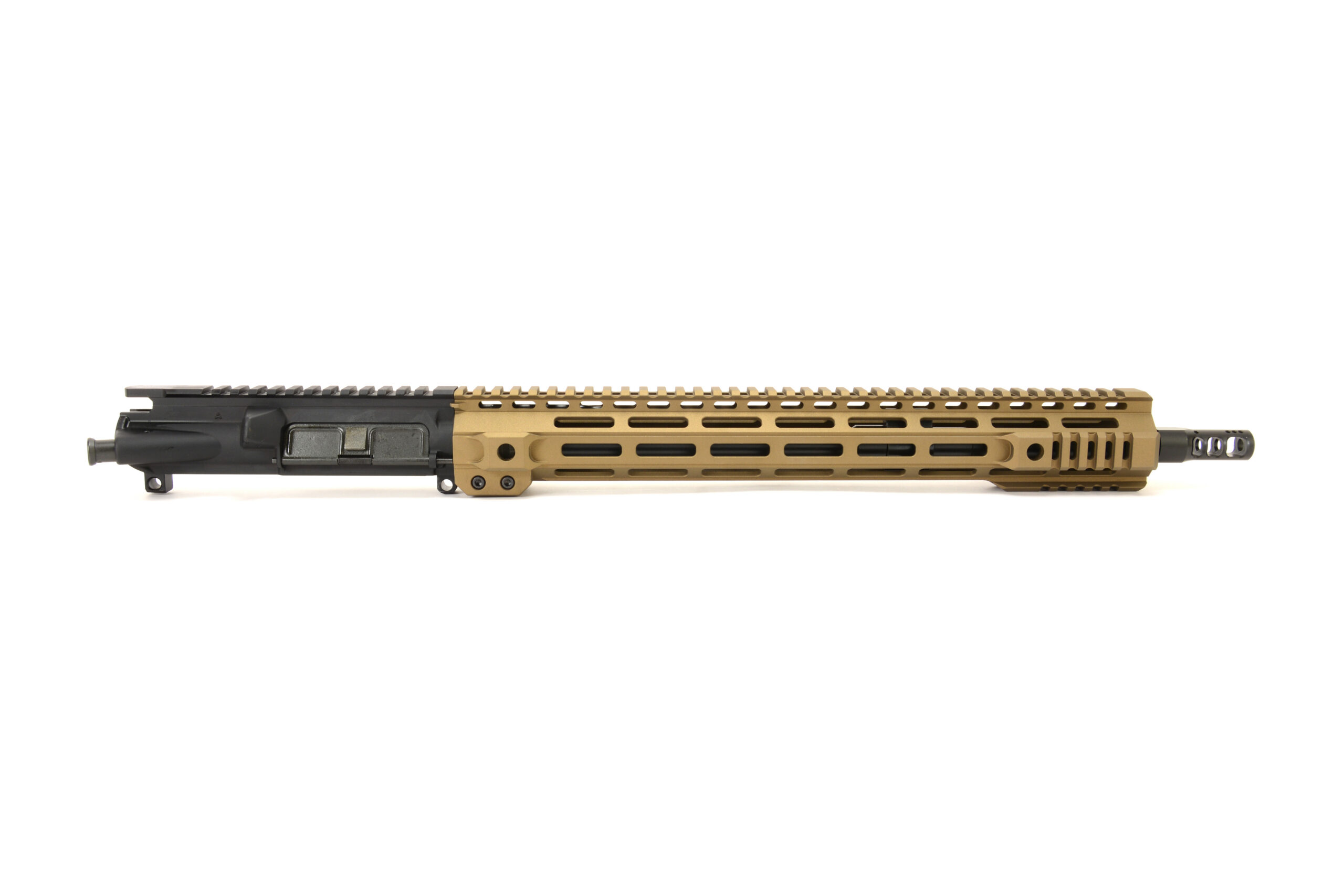 BKF M4 MOD-0 16" Govt 5.56 Nato Mid length 1/7 Twist Barrel W/ 15.25" Burnt Bronze Cerakoted Handguard (BKF W/ Pinned Gas Block)