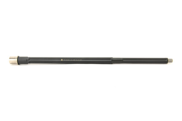 BKF 20" .223 Wylde DMR Fluted Stainless Steel Rifle Length AR 15 Barrel - Cerakoted Black