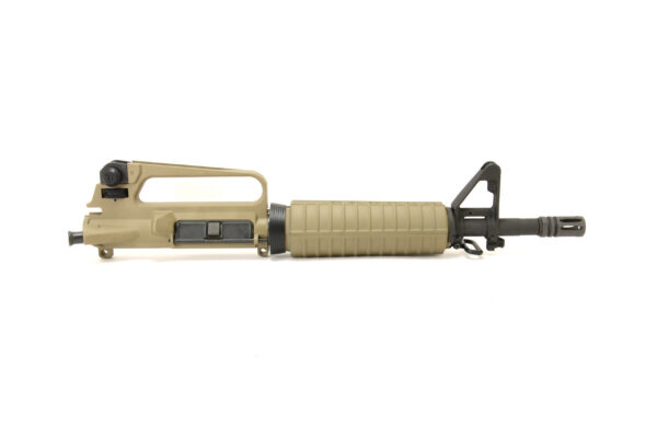 BKF M16A2 11.5" 5.56 Nato 1/7 Twist  Chrome Lined Phos Complete Upper Receiver - Magpul FDE Cerakote