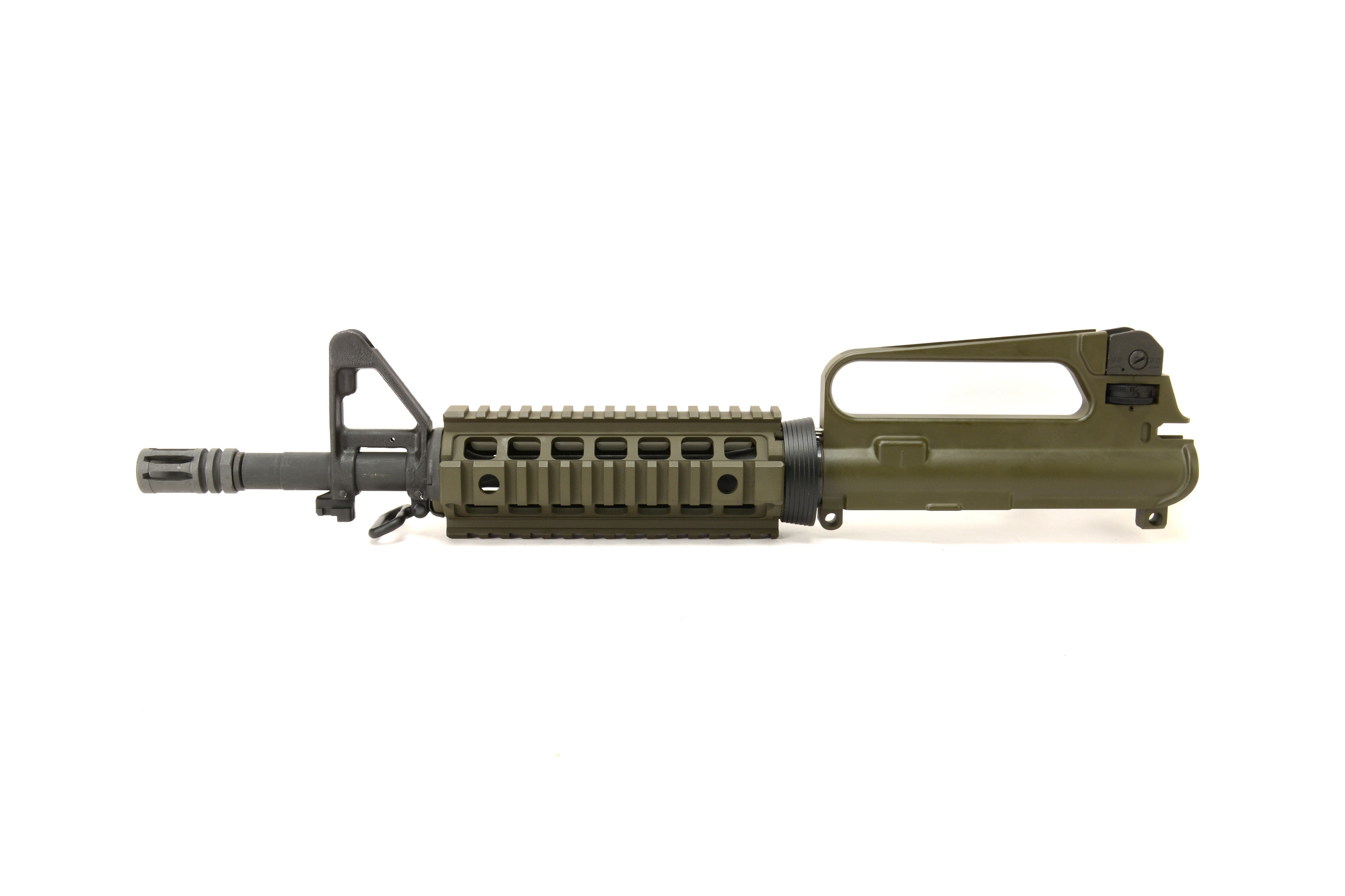BKF M16A2 11.5" 5.56 Nato 1/7 Twist Chrome Lined Phos Complete Quad Upper Receiver - Magpul OD Green - Image 2