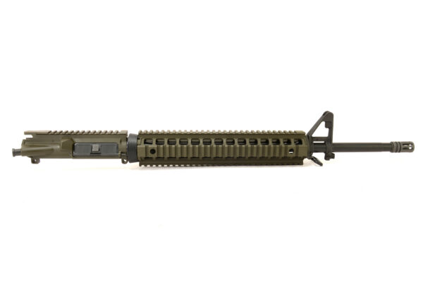 BKF-15 20" 5.56 1/7 Twist Nitride Barrel Quad Rail Complete Upper - Magpul OD Green Cerakote