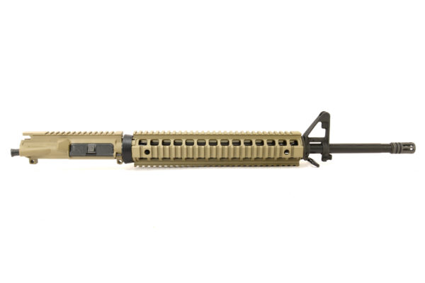 BKF-15 20" 5.56 1/7 Twist Nitride Barrel Quad Rail Complete Upper - Magpul FDE Cerakote