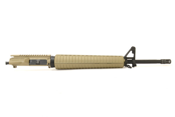 BKF-15 20" 5.56 1/7 Twist Nitride Barrel Complete Upper - Magpul FDE Cerakote