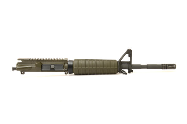 BKF-15 14.5" 5.56 Nato 1/7 Twist  Chrome Lined Phos Complete Upper Receiver - Magpul OD Green Cerakote