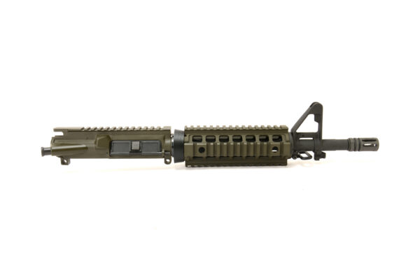 BKF-15 11.5" 5.56 Nato 1/7 Twist Chrome Lined Phos Complete Quad Upper Receiver - Magpul OD Green Cerakote
