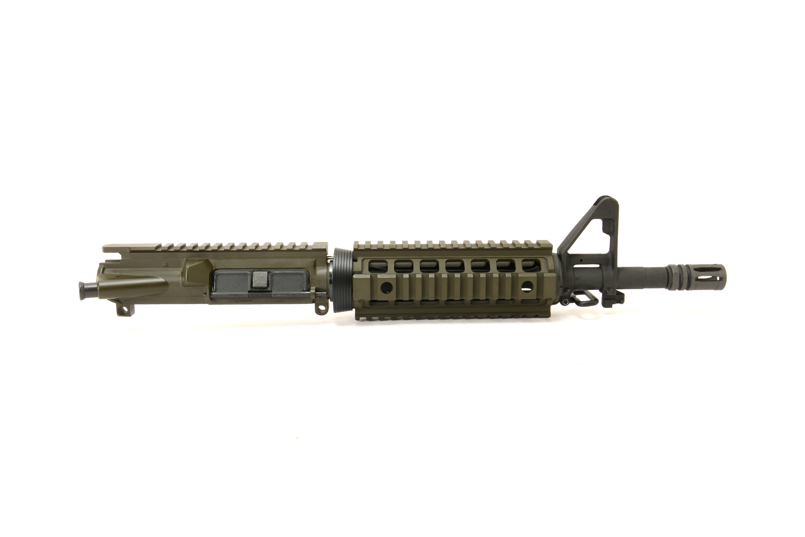 BKF-15 11.5" 5.56 Nato 1/7 Twist Chrome Lined Phos Complete Quad Upper Receiver - Magpul OD Green Cerakote