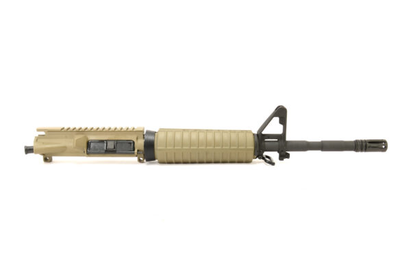 BKF-15 14.5" 5.56 Nato 1/7 Twist  Chrome Lined Phos Complete Upper Receiver - Magpul FDE Cerakote