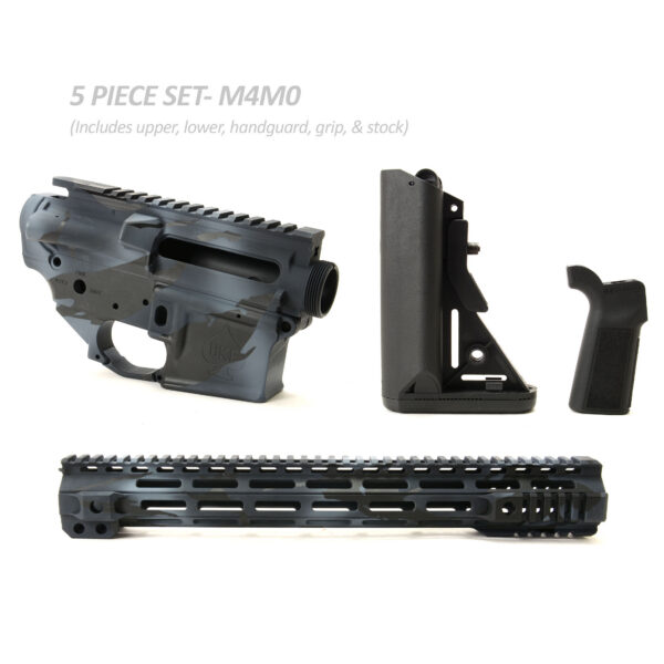 BKF M4 MOD-0 Cerakoted 15.25" Builder Set - Urban Shadowcam