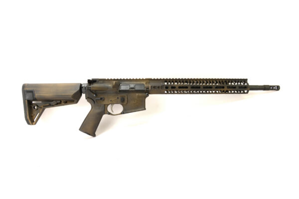 BKF M4 MOD-1 M4 16" 1/7 Twist 5.56 Nato Rifle - Bronze Battleworn