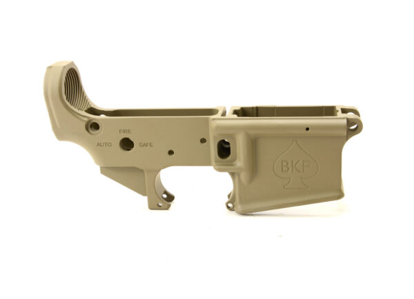 BKF M4 MOD-Stripped Lower Receiver - Cerakoted Magpul FDE