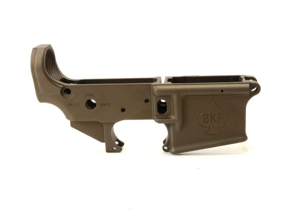 BKF M4 MOD-Stripped Lower Receiver - Cerakoted Midnight Bronze