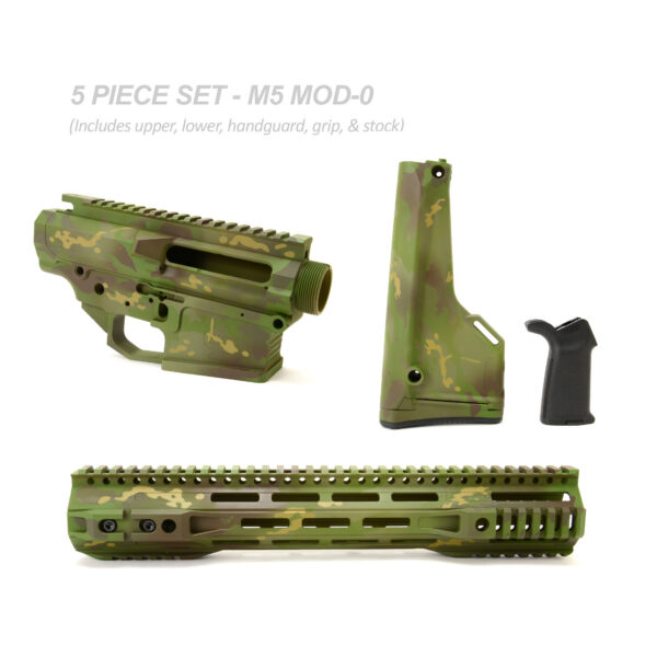 BKF M5 MOD-0 LR-308 Complete Billet Lower Receiver - MC Tropic