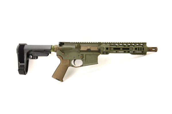 BKF M4 9" 300 BLK Multi-Mix 3 Cerakote Pistol
