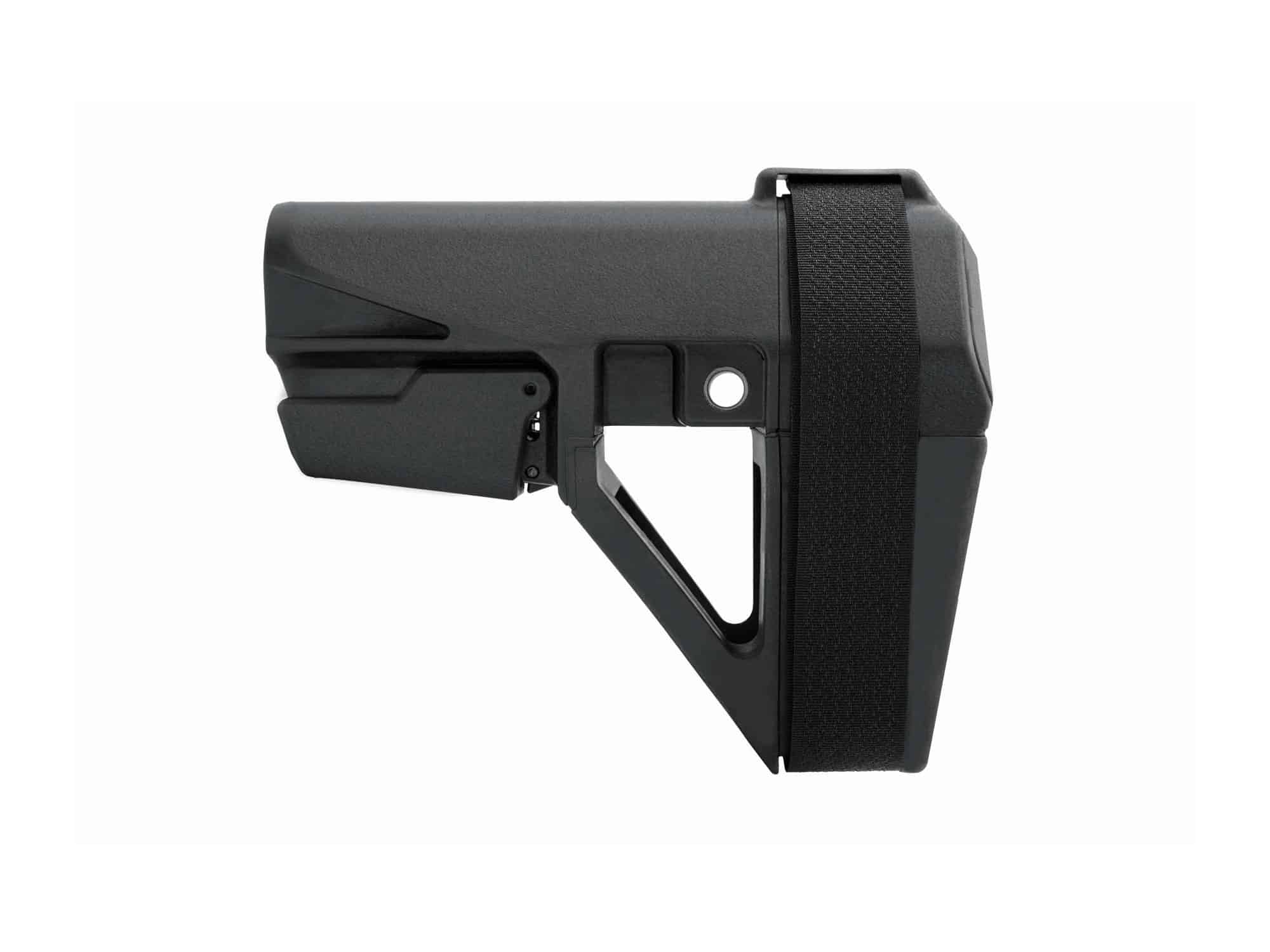 SB Tactical, SBA5, Pistol Stabilizing Brace, Black, 5 Position Adjustable, Includes Adjustable Nylon Strap