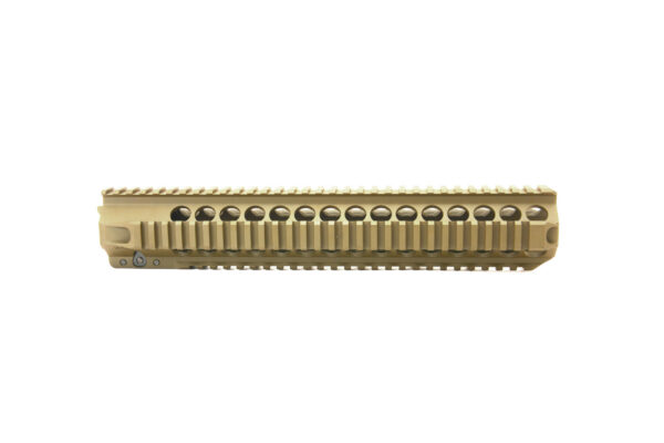 BKF AR15 13" Free Float Quad Rail/Picatinny - Magpul FDE