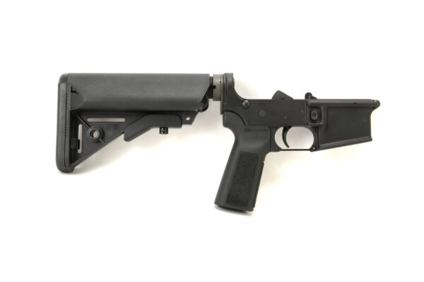 BKF AR15 Patrol Series Complete Lower Receiver - Anodized